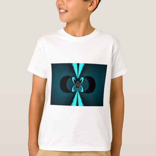 Auffallendes Design für Cyan und Black Vector T-Shirt (Vorderseite)