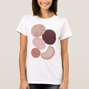 Auffallendes Grau ABSTRACT ART Grafikdesign T-Shirt