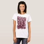 Auffallendes Rosa MARVELOUS Maßdesign T-Shirt (Vorne ganz)