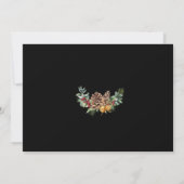 Auffallendes Schwarzes WeihnachtsFoto (Rückseite)