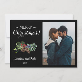 Auffallendes Schwarzes WeihnachtsFoto