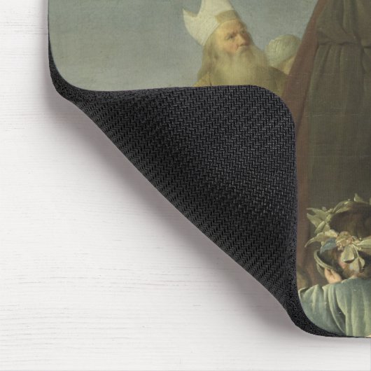 Auffallendes Wasser Moseses vom Felsen Mousepad (Ecke)