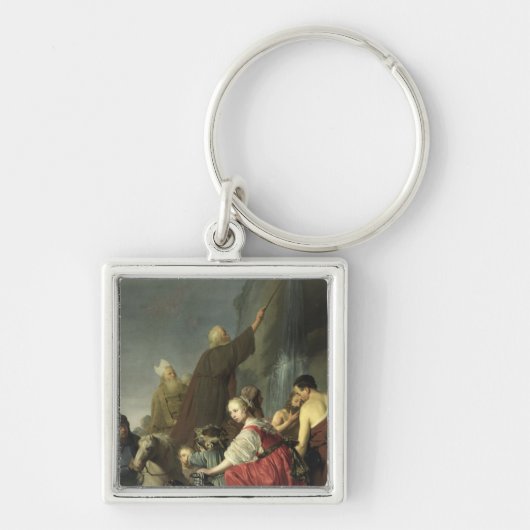 Auffallendes Wasser Moseses vom Felsen Schlüsselanhänger (Vorne)