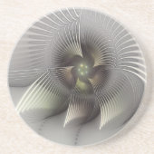 Auffällige Abbildung, moderne Kunst des Abstrakten Getränkeuntersetzer (Vorne)