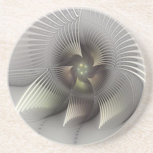 Auffällige Abbildung, moderne Kunst des Abstrakten Getränkeuntersetzer (Vorne)