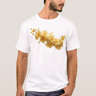 Auffällige ABSTRACTE BLUMEN Kunst T-Shirt