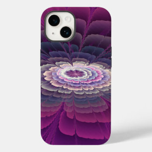 Auffällige Blumenfarbige abstrakte fraktale Kunst  Case-Mate iPhone 14 Hülle