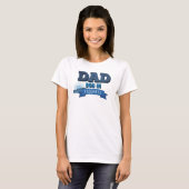 Auffällige DAD BOG PROGRESS Kunstkomposition T-Shirt (Vorne ganz)