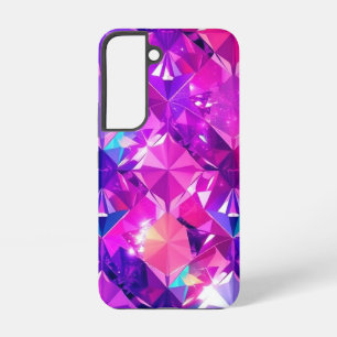 Auffällige mehrfarbige Diamant-Handyhülle Samsung Galaxy Hülle