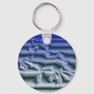 Auffälliger Amerikaner Saddlebred Schlüsselanhänger