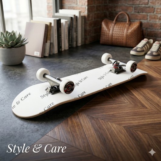 Auffälliger, maßgeschneiderter Markenname Textmust Skateboard