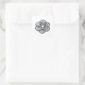 Auffälliger Silber SILVER COINS Craft Aufkleber (Tasche)