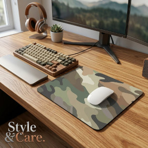 Auffälliges modernes Tarnmuster Mousepad