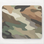 Auffälliges modernes Tarnmuster Mousepad (Vorne)