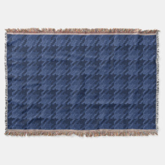 Auffälliges Muster der blauen Formen Decke