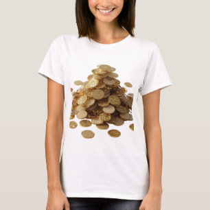 Auffälliges Silber GEMS OF SUCCESS Künstlerisches T-Shirt