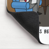 Auffassungsfähiger Therapeut Mousepad (Ecke)