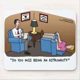 Auffassungsfähiger Therapeut Mousepad