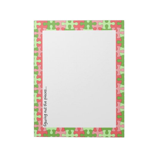 Auffinden des Rätsel-Notepad Notizblock (Rotiert)