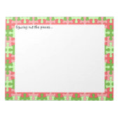 Auffinden des Rätsel-Notepad Notizblock (Vorderseite)