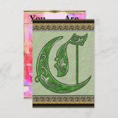 Aufforderung C Einladung (Vorne/Hinten)