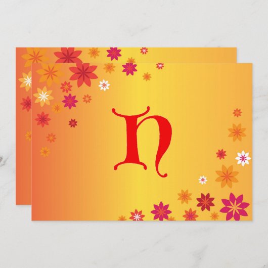 Aufforderung H Einladung (Vorne/Hinten)