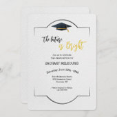 Aufforderung zum Abschluss von Akzenten Einladung (Vorne/Hinten)