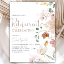 Aufforderung zur Abgabe von Blume für druckbare Wa Einladung