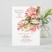 Aufforderung zur Begegnung mit Reptilien Einladung (Stehend Vorderseite)