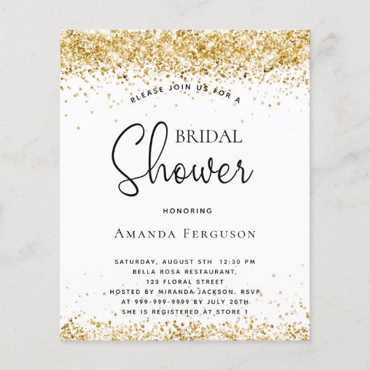 Aufforderung zur Einreichung von Brautparty-Weißgo (Vorderseite)