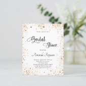 Aufforderung zur Einreichung von Brautparty-Weißgo (Stehend Vorderseite)