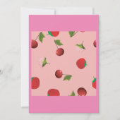 Aufforderung zur Fruchtmischung Einladung (Vorderseite)