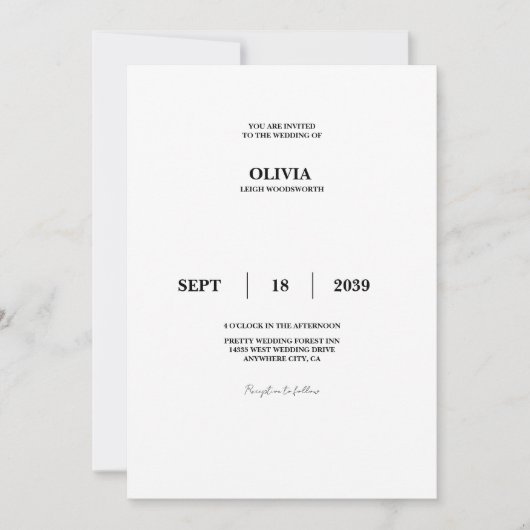 Aufforderung zur Prüfung Einladung (Vorderseite)