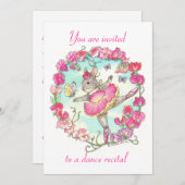 Aufforderung zur Tanzaufforderung Einladung (Vorne/Hinten)