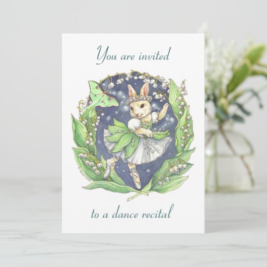 Aufforderung zur Tanzaufforderung Einladung (Stehend Vorderseite)