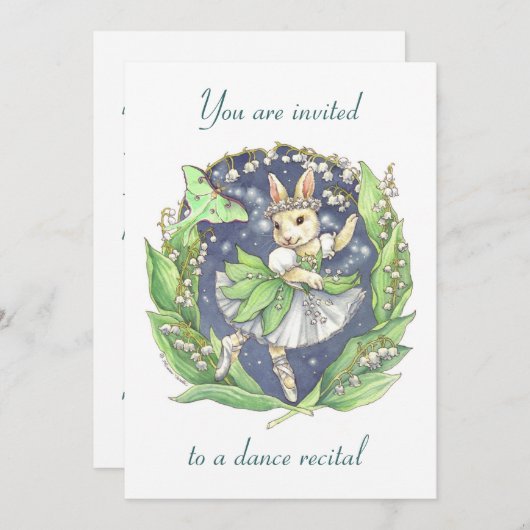 Aufforderung zur Tanzaufforderung Einladung (Vorne/Hinten)