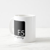 Auffrischung F5 Kaffeetasse (Vorderseite Links)