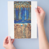 Aufführung Christi durch Edward Burne Jones Flyer (Hand)