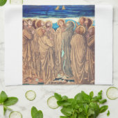 Aufführung Christi durch Edward Burne Jones Geschirrtuch (Gefaltet)