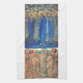 Aufführung Christi durch Edward Burne Jones Geschirrtuch (Vertikal)