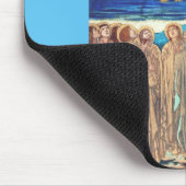 Aufführung Christi durch Edward Burne Jones Mousepad (Ecke)
