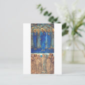 Aufführung Christi durch Edward Burne Jones Postkarte (Stehend Vorderseite)