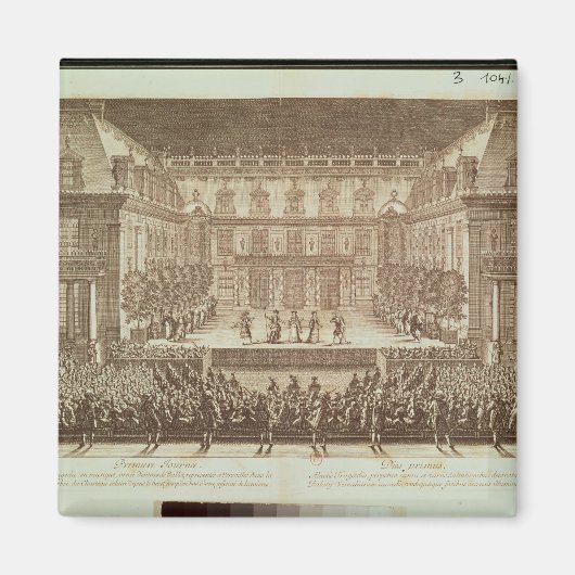Aufführung der Oper "Alceste" Magnet (Vorne)