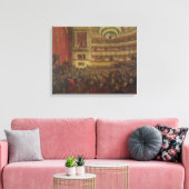 Aufführung von "Hernani" von Victor Hugo Leinwanddruck (Insitu (Wohnzimmer))