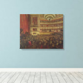 Aufführung von "Hernani" von Victor Hugo Leinwanddruck (Insitu (Holzboden))