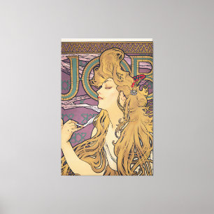 Aufgabe (1896) von Alphonse Mucha Leinwanddruck