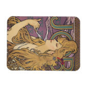 Aufgabe (1896) von Alphonse Mucha Magnet (Horizontal)