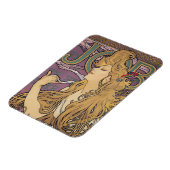 Aufgabe (1896) von Alphonse Mucha Magnet (Linke Seite)
