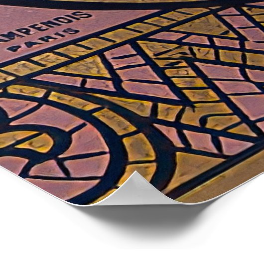 Aufgabe (1896) von Alphonse Mucha Poster (Ecke)