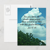 Aufgabe 37:16 Kennen Sie die Wolken? Postkarte (Vorne/Hinten)